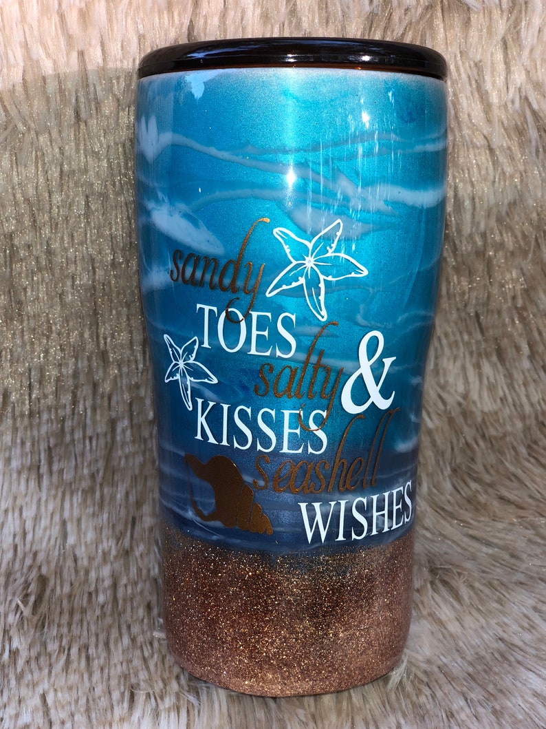 epoxy tumblers glitter