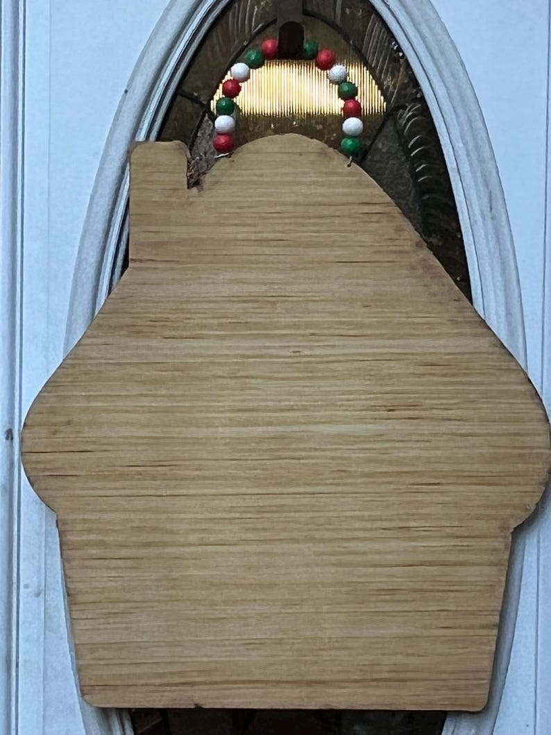 Gingerbread House Large Door Hanger - Etsy