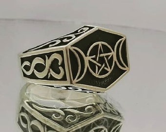 Triple Moon Ring