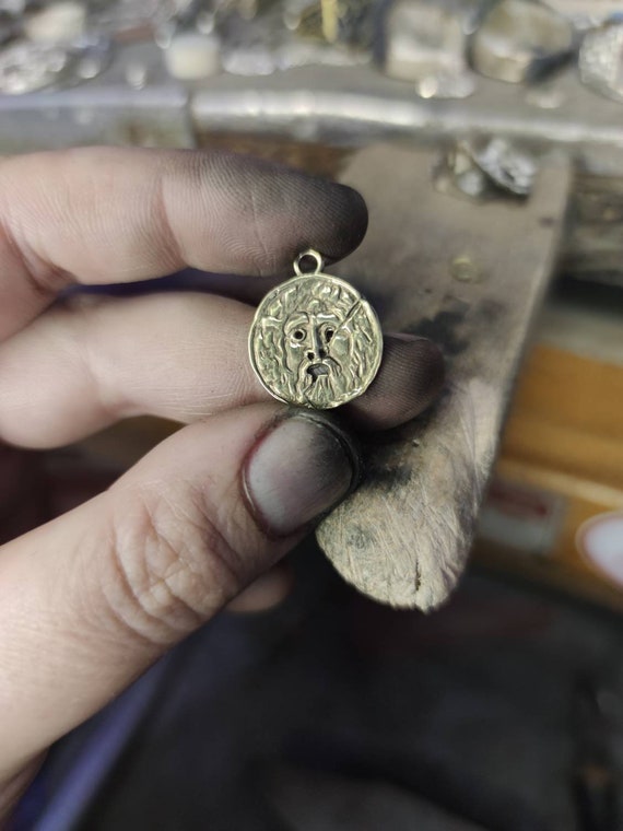 Mouth of Truth XL Measures 30 Mm, Pendant of the City of