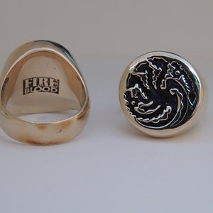 Targaryen Seal Ring with motto
