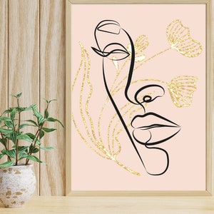 Inspirational Digital Printable Wall Art for Women Self Love Office Wall Decor Set of 3 Downloadable Prints image 5