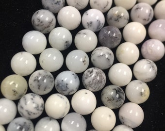 Opalite Beads White Opal Bead Crystal Round Ball Beads Wholesale