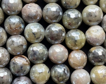 Mystic Gray Crystal Wrapped In Gold Teardrop Bead Medium Size 17*25mm
