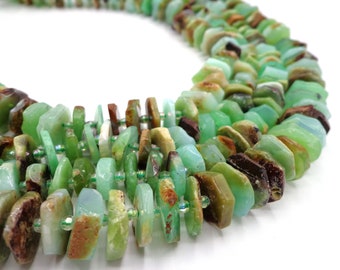 NATURAL Chrysoprase bead, Natural gemstone beads, 15mm, Pinwheel, Natural Color Full Strand 16", Great For Jewelry Making!