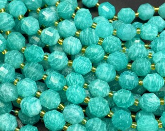 Perle Rotonde Di Amazzonite Russa Naturale Da 4 Mm, 5 - Foto 2