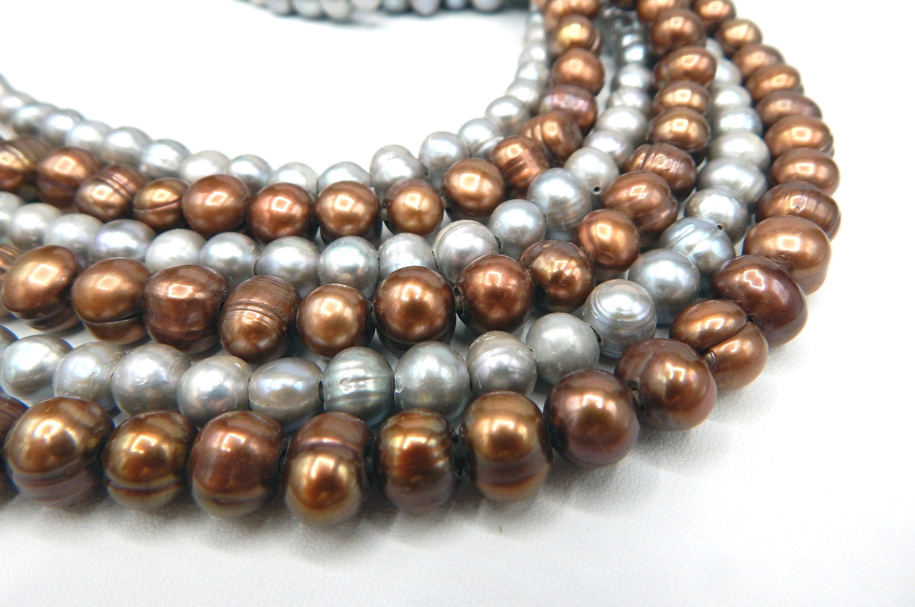 LARGEHOLE Freshwater Pearl Bead 8mm 10mm Pearl Bead .2mm Etsy Australia