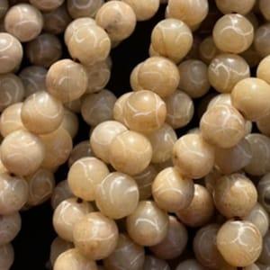 Natural carved jade stone bead. 8mm handmade carved jade. Beautiful natural olive green color jade bead, nice quality gemstone. Full strand