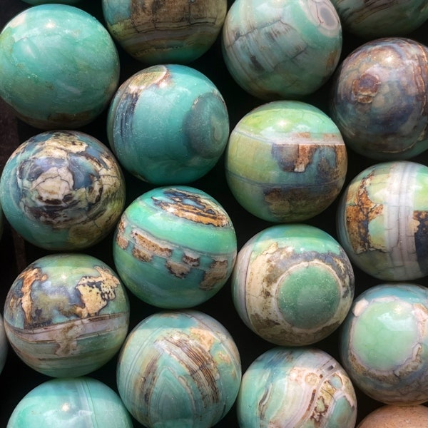 Natural dragon skin agate stone bead. 6mm 8mm 10mm 12mm round bead . Gorgeous spring green with gray color design agate gemstone 15.5”