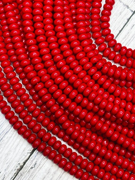 thumbnail interactive-video image 1 of 6mm Faceted Red Jade Round Beads - Gemstone Loose Beads, 15 Strands (Center-Drilled, Nickel-Free) 1 of 3