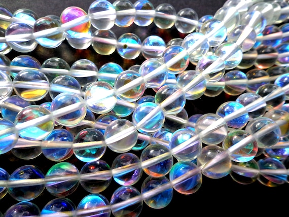 Translucent Mermaid Bubble Beads Stunning 8mm Beads for Jewelry Making 