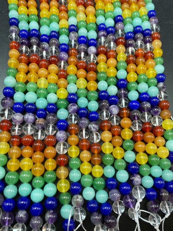 Collana Di Perline Multistrato Naturale - Foto 11