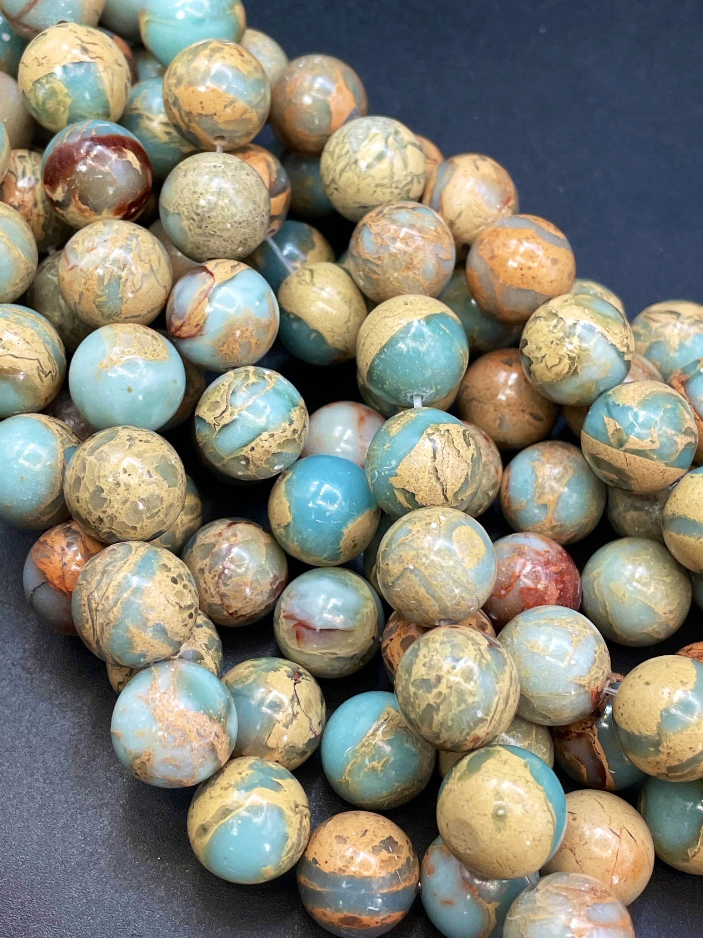8/10mm Accessori Per La Produzione di Gioielli 40 Pz/20 Pz Palline Allentate Perline Del