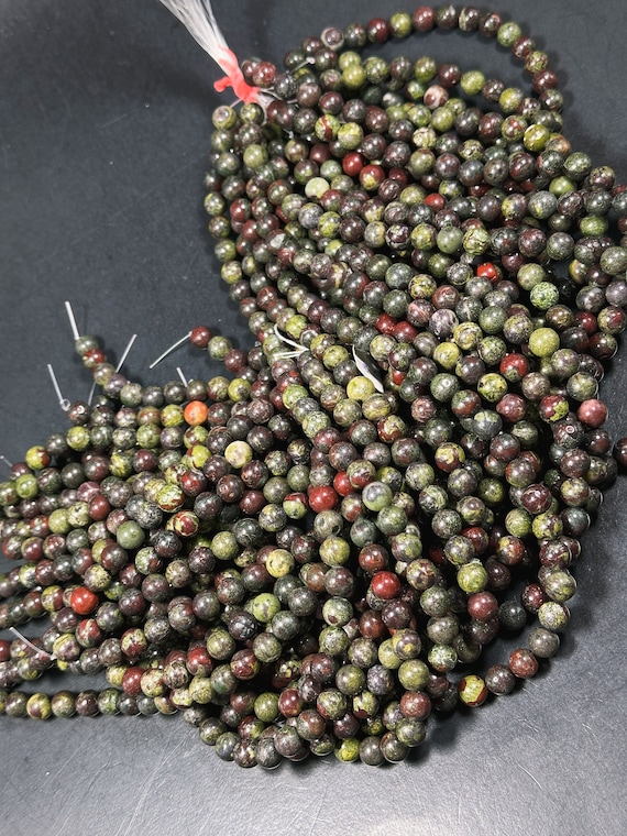 Blutstein Runde Perlen - 4 Mm, 6 Mm, 8 Mm, 10 Mm 12 Mm Größen