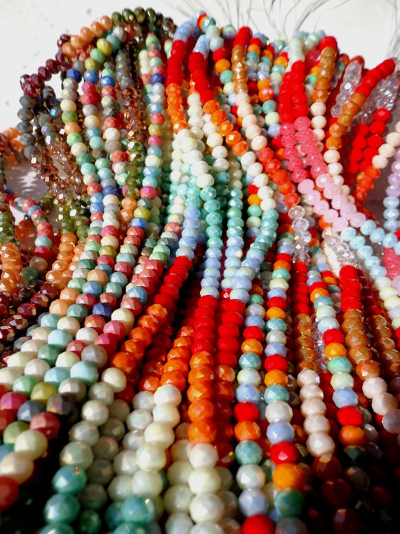 Wholesale 4MM Mixed Color Glass Seed Beads 