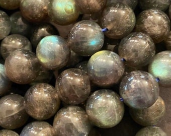 Braccialetto Di Perline Di Labradorite, Pietra Preziosa Blu Flash, Regalo Per Donna, Gioielli Con Perline, Facilmente Regolabile, SKU1252 - Italia - Foto 9