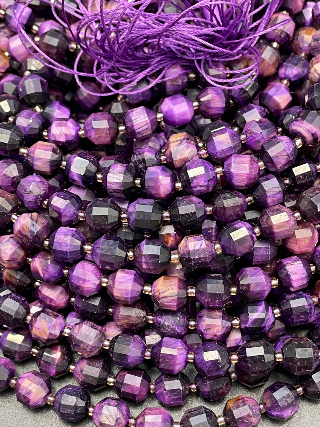 Purple tiger eye Clearance