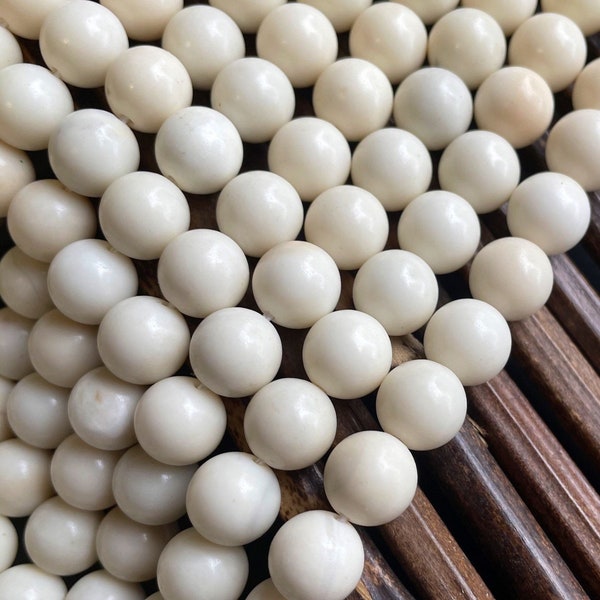 AAA Natural bamboo coral bead. 6mm 8mm 10mm 12mm round bead. Gorgeous organic beige color bead. Quality bamboo coral gemstone . 15.5”