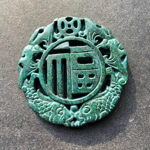 AAA Natural green hand Carved jade pendant. Beautiful natural green jade pendant. Handmade jewelry pendant. Nice quality jade pendant.