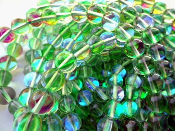 Mermaid glass beads clearance
