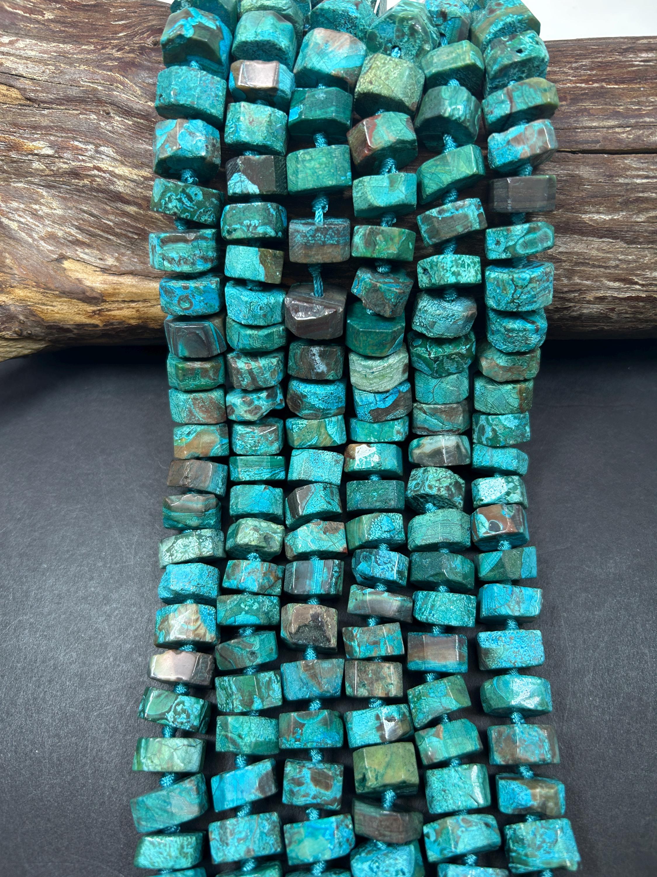 美しい天然のオーシャンジャスパー。ファセットカットされた14 x 8 mm