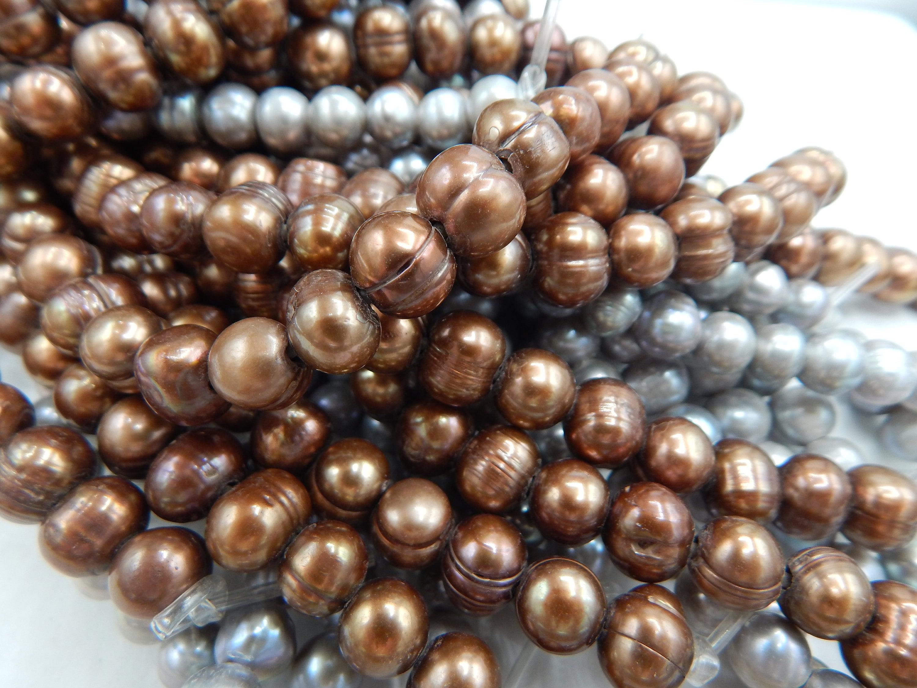LARGEHOLE Freshwater Pearl Bead 8mm 10mm Pearl Bead .2mm Etsy Australia
