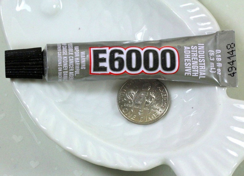 Lijm, E-6000, lijm met industriële sterkte, lijm, 0,18 fl. oz. Minitube, transparant, transparant, sieradenlijm, ambachtelijke lijm, 1 tube afbeelding 2