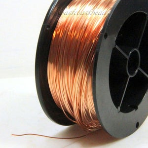 Copper Wire, SQUARE, 22 Gauge, Dead Soft, Solid Copper, Jewelry Quality Copper Wire, Jewelry Wire Wrapping, Sold in 20 Ft.Increments, 007
