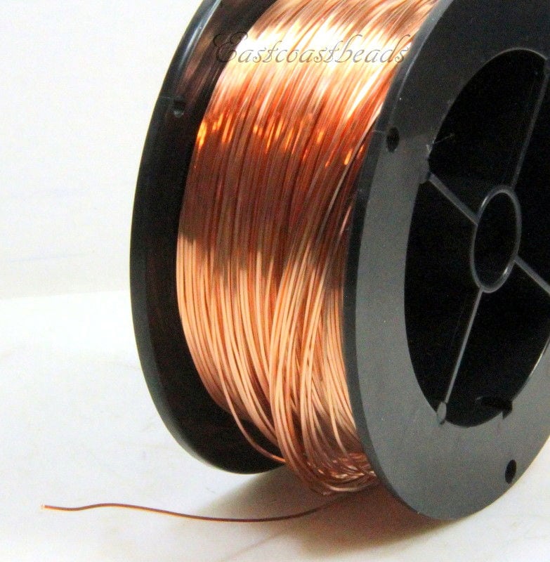 Copper Wire, SQUARE, 22 Gauge, Dead Soft, Solid Copper, Jewelry Quali…