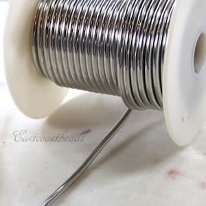 Aluminum Wire, 8 Gauge, 1/8 Inch Round, Dead Soft, High Quality Craft Wire, Jewelry Making Quality, Craft  Wire, Sold in 5 Ft. Length