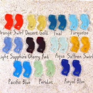 New Jersey (Small) State Pendant Charm Beads,  Small Size,  27mm X 14mm X 3mm , You Pick color, 2 Piece