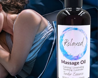 Lavender Essential Oil Massage Blend – Natural Relaxation, Sleep Aid