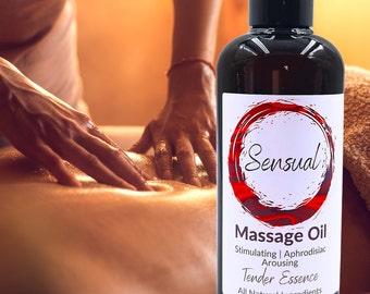 Sensual Massage Oil - 50ml, 100ml or 250ml - Erotic Aphrodisiac Romantic Pure Natural Oils