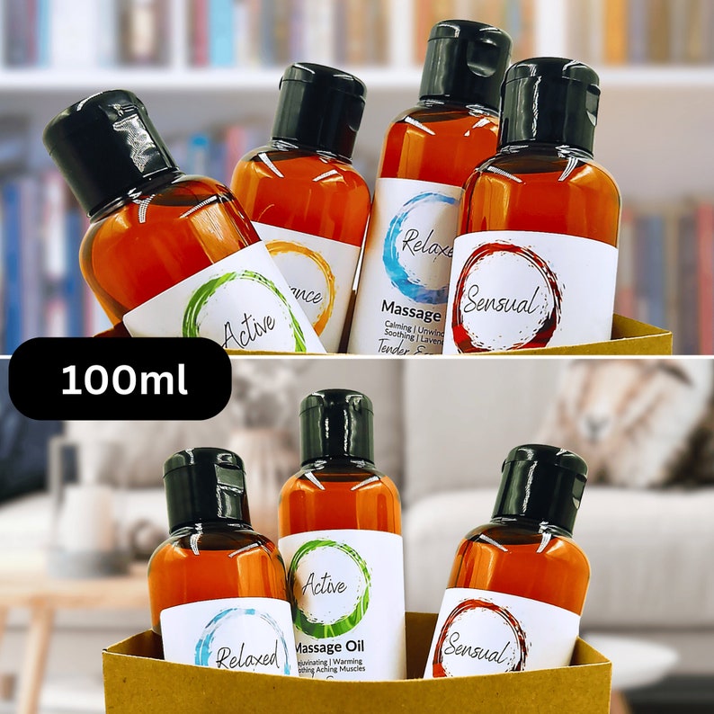 Natural Aromatherapy Massage Oil Blends – Essential Oil Scents image 9