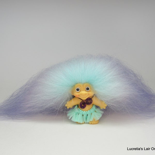 Vintage 1960's Dam Style Unmarked Troll Doll "Trish"~OOAK