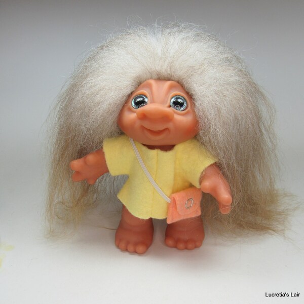 Vintage Dam Lingenberry Troll Doll ~"Spring" ~ Fully Restored