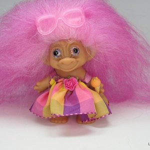 Newer Vintage Wishnik Troll Doll  &quot;Melonie &quot;~OOAK