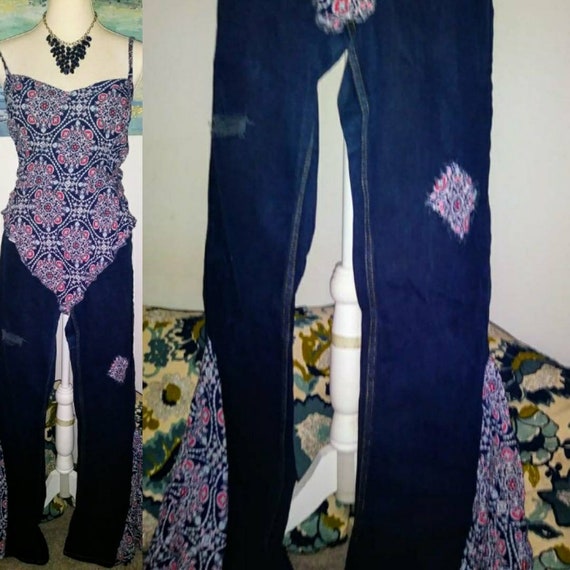 bell bottom jeans size 18