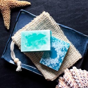 Mix | Coastal Bar - Moisturizing+Exfoliating Soap with Salt Scrub Layer