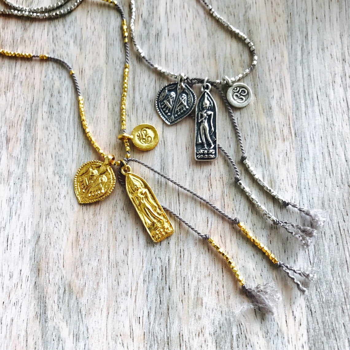 Amulet Charm Necklace Etsy