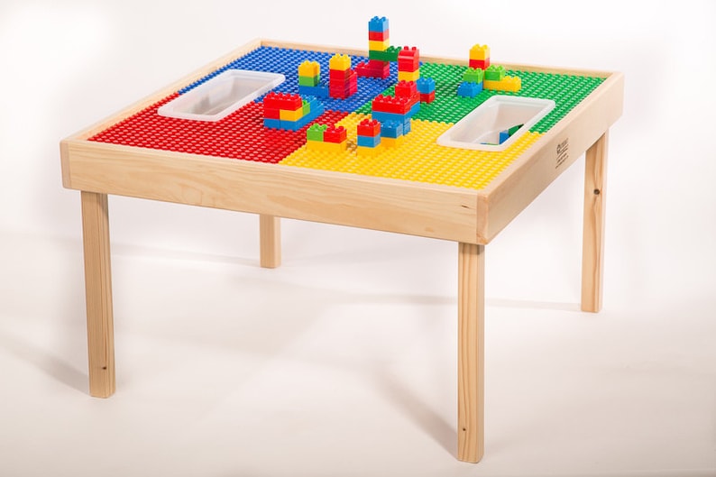 duplo brick table