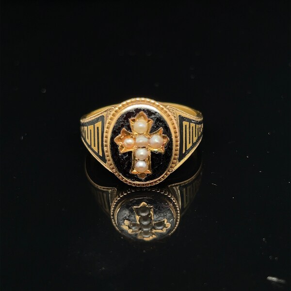 Mourning Ring Etsy