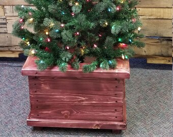 Christmas tree box | Etsy