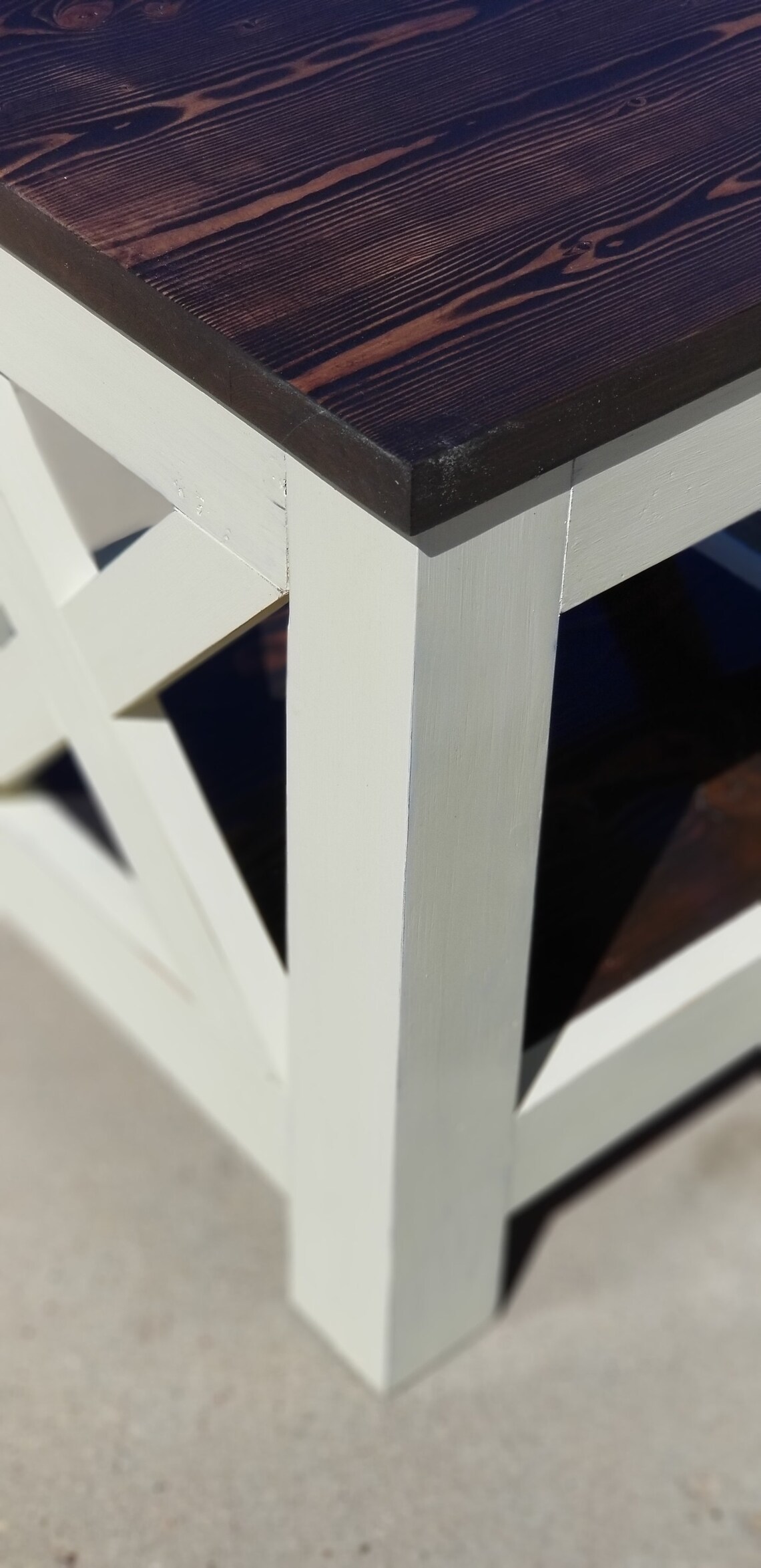 Chunky Farmhouse End Table Etsy