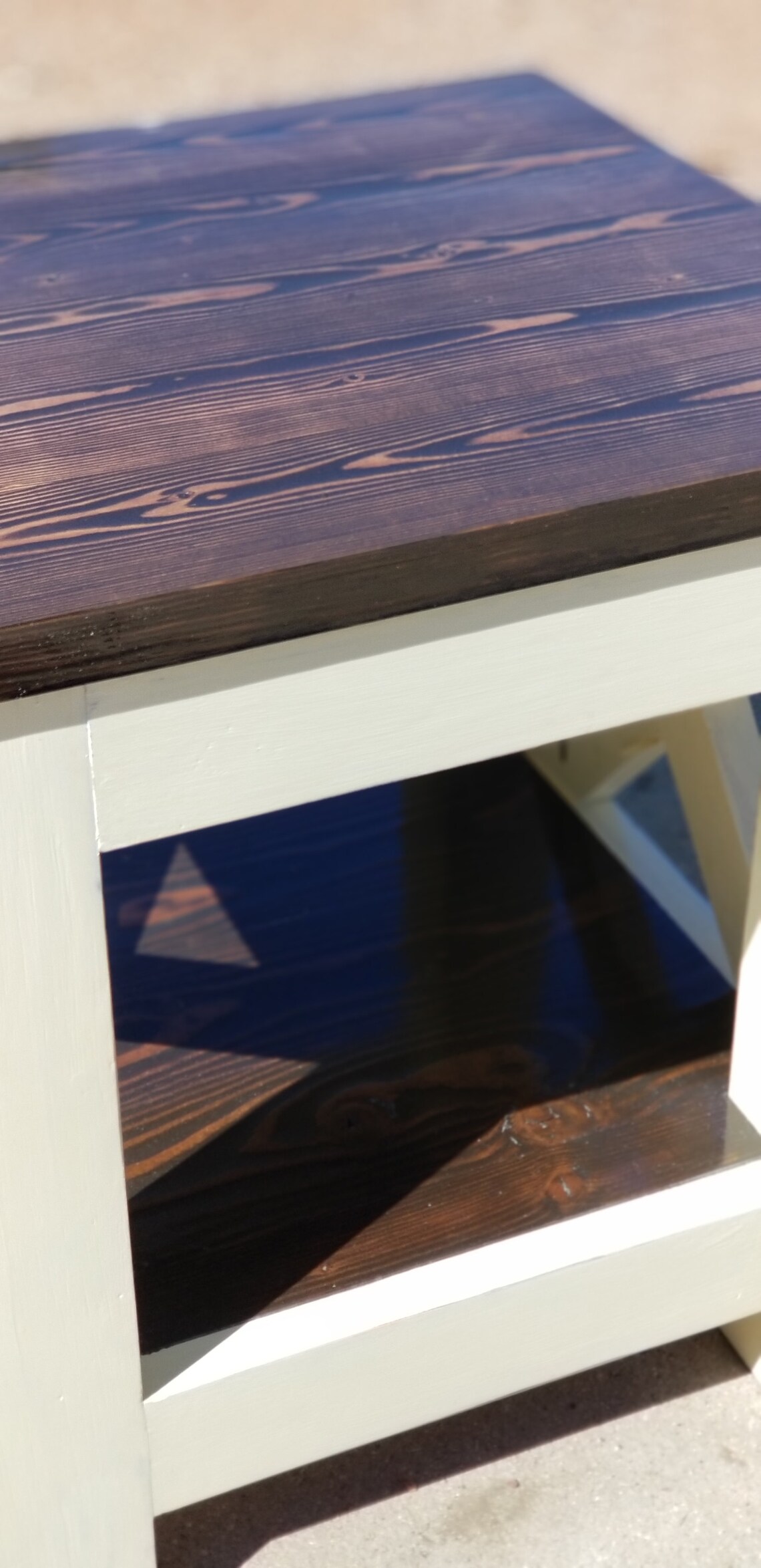 Chunky Farmhouse End Table Etsy