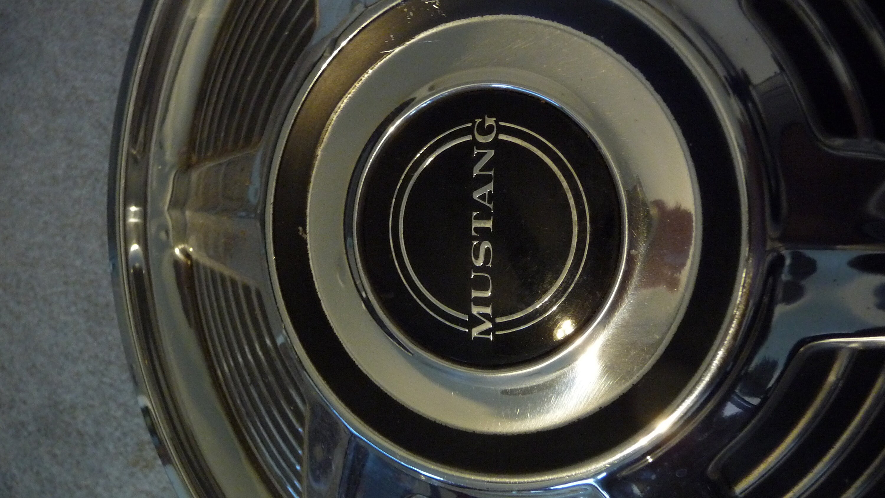 1965 66 Ford Mustang SPINNER HUBCAPS 14 Set of 4 Wheel Etsy