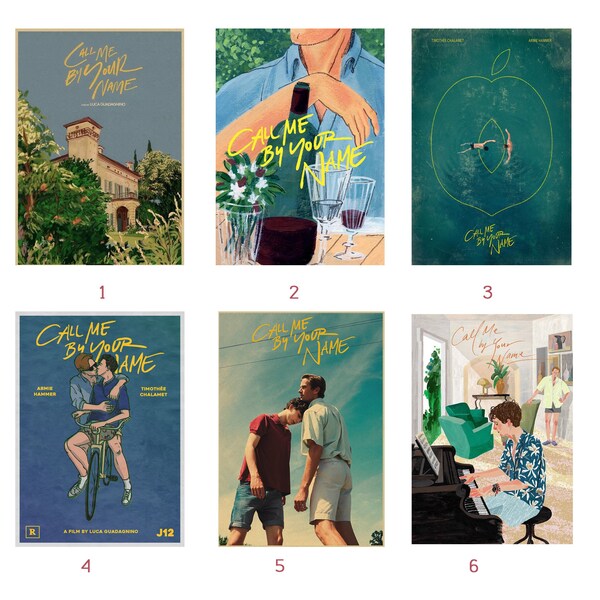 Call Me by Your Name Poster - Etsy