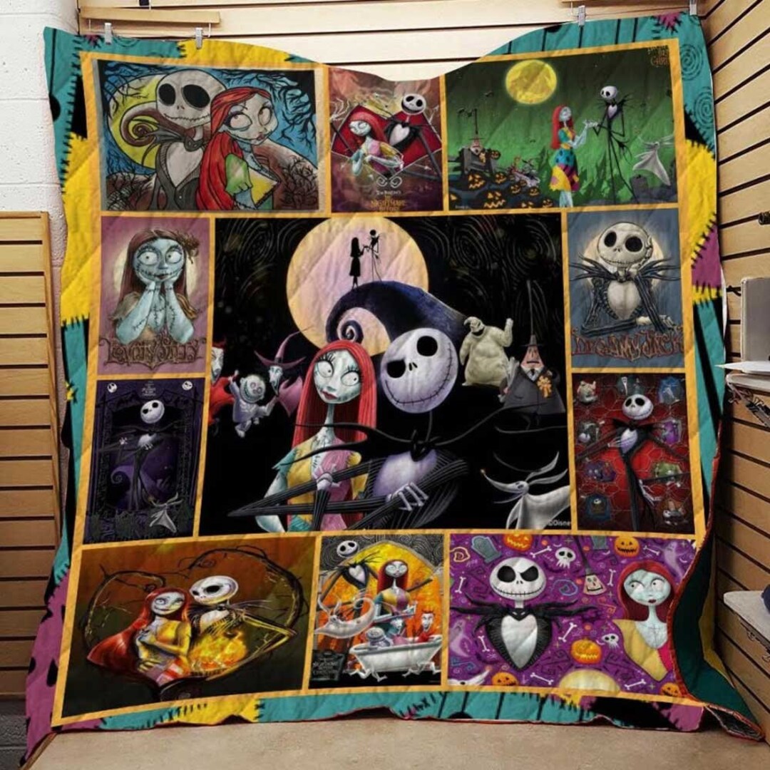 Jack And Sally Blanketnull