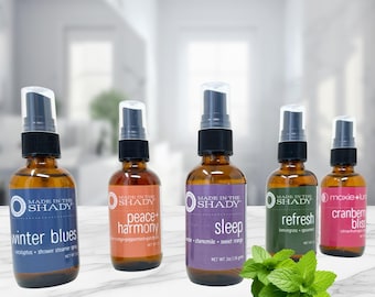 Natural Body & Linen Mist: Aromatherapy Room Spray, Shower Steamer