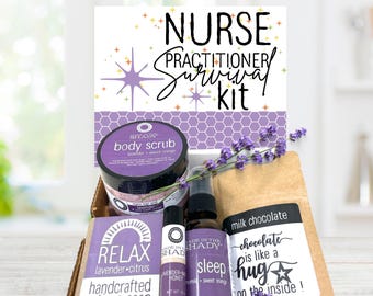 Nurse Practitioner Survival Kit | Self-Care Gift Box for NP Healthcare Professional Appreciation